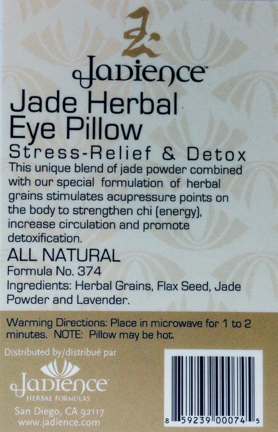 JADIENCE Lavender Eye Mask - RED: Soothing Eye Pillow for Stress & Tired Eyes! | Perfect Yoga Eye Bag | Best Eye Mask for Migraines