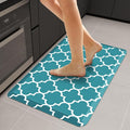WISELIFE Anti Fatigue Floor Mat - 4/5 Inch Thick Kitchen Mat Non Slip Waterproof Heavy Duty Ergonomic Comfort Mat Durable for Home, Office, Sink, Laundry,(22" x 36", Green)