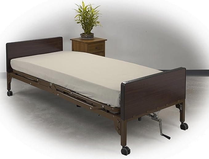 6 Pack Fitted Hospital Bed Sheets with Elastic All Around for a Double Brushed Ultra Soft Breathable 100% Microfiber Sheets, 36” x 84” x 12”