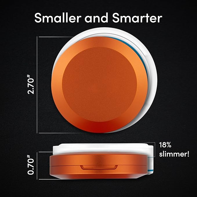 Aluminum Zyn Can – Slim Metal Zyn Container for Pouches & Snus | Core Series | Burnt Orange