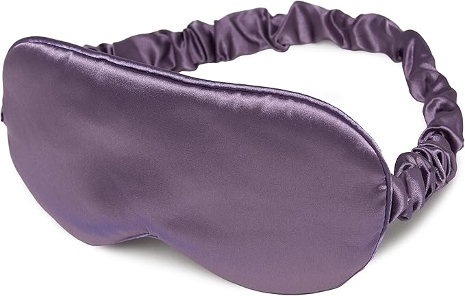 Funky Junque Adjustable Satin Sleep Mask - Violet