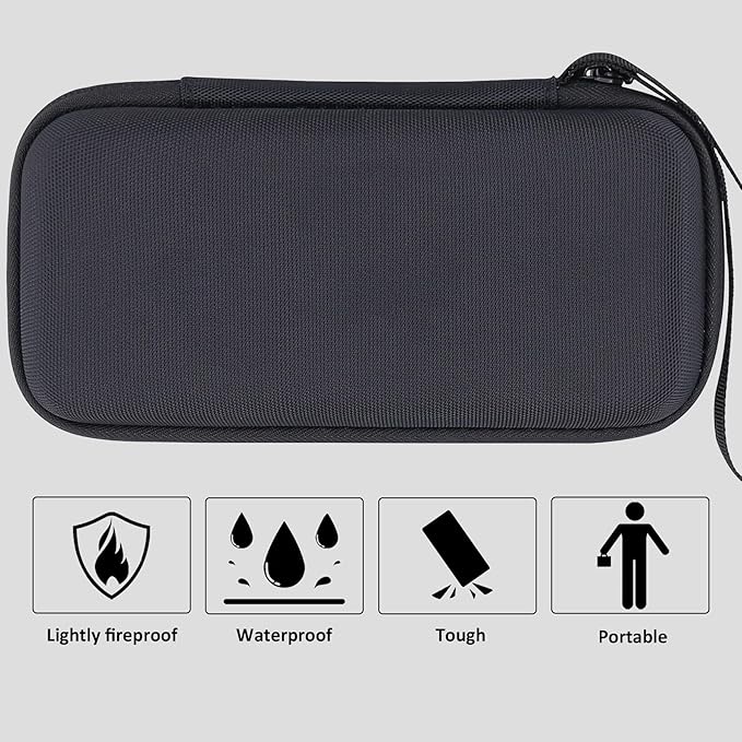 co2CREA Hard Case Compatible with QardioArm/QardioArm 2 Smart Wireless Blood Pressure Monitor Device