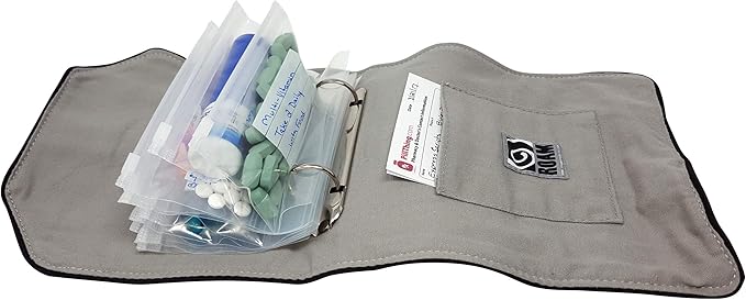 Extra Bags for Wellness Travel Pack - The Pill Organizer Wallet - Pack of 14 Single or Double Compartment (Single Compartment - Pack of 14)