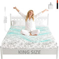 Grounding Sheets Queen Black Floral - 15% Pure Silver + 85% Organic Cotton Fitted Bed Sheet for Earthing - 400 Thread Count Deep Pocket Grounded Bedsheets - Improved Sleep Down to Earth Ground Bedding