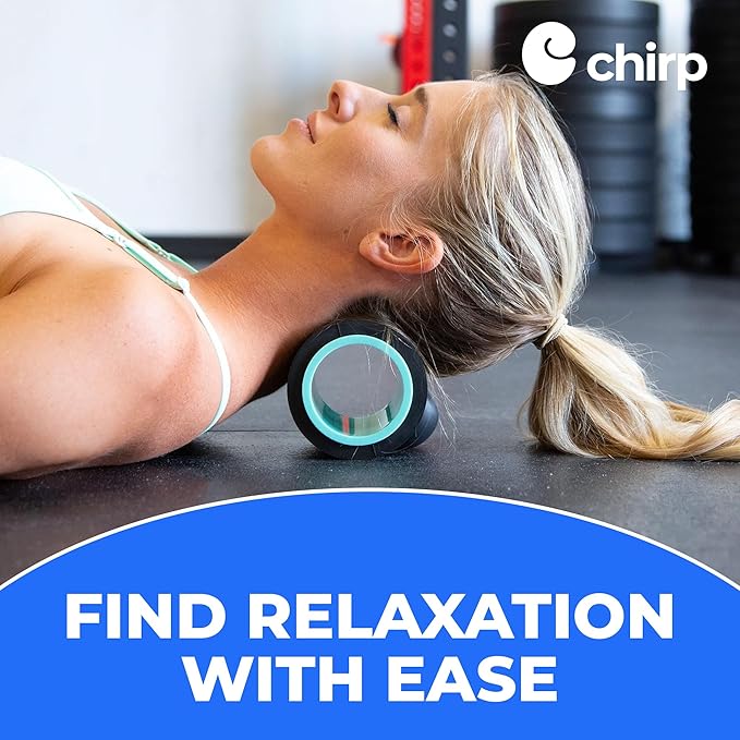 Chirp Wheel XR 3P Massage Roller Set - 10” Acupressure, 6” Knot-Kneading Thumb, 4” Neck & Headache Tension Relief, High Density Foam Massage Rollers for Back & Neck Pain, 500lbs Capacity, Mint