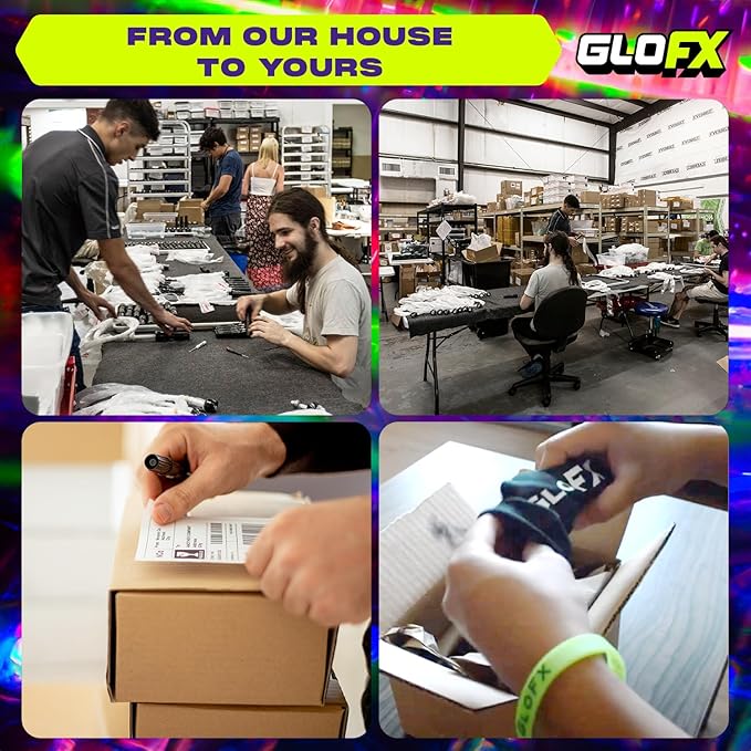 GloFX Diffraction Glasses | Hippie and Pilot Style Metal Frames with Mirror Lens and 3D Prism Rainbow Effect