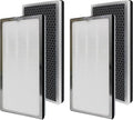 40 Replacement Filter Compatible with MA Air Purifier 40 Series, 3-IN-1 True HP 13 Filtration, Fine Pre-Fil ter and Activated Carbon Filter, 4 Pack