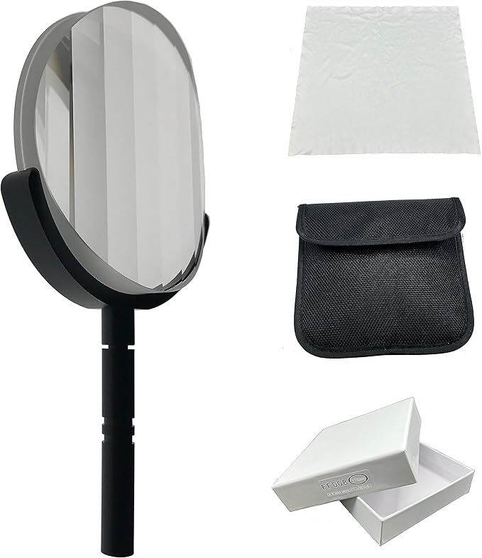 77mm Linear Glass Prism SLR Photography Accessories Special Effects Handheld Filters, Camera Phones are Applicable