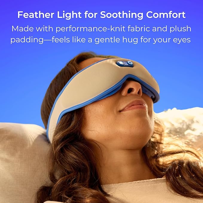 Rechargeable Heated Eye Mask for Dry Eyes – Cordless Warm Compress for MGD, Styes & Eye Strain – Optometrist Recommended for Dry Eye Relief