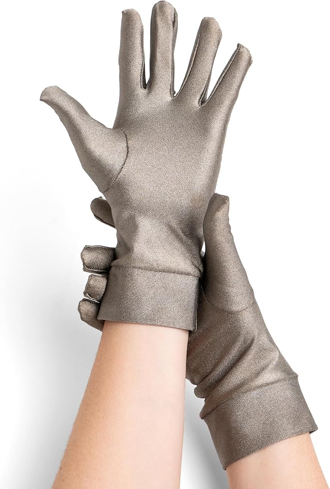 EMF Gloves - Safe Clothing Shielding - Silver coated Fabric, Unissex