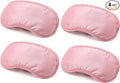 Dream Essentials Snooz Silky Soft Sleep Mask Value Pack 4 Eye Masks - Princess Pink (4 Pack)
