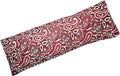 Microwavable Corn Filled Heating Pad and Cold Pack/Washable 100% Cotton Cover (Bandana - Shiny Red, 5.25in W x 17.25in L)