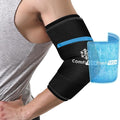 ComfiTECH Dual-Gel Elbow Ice Pack Wrap, Multi-Use Ice Pack for Elbow, Arm, Knee and Calf, Flexible Ice Sleeve for Tennis Elbows, Golfers Arm, Muscle Relaxation, Large
