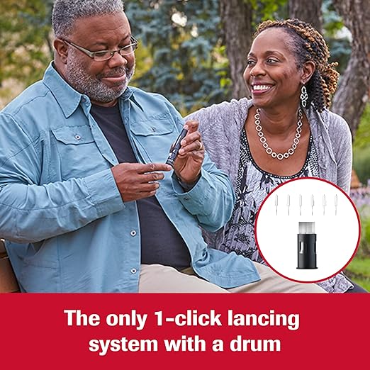 Accu-Chek FastClix Diabetes Lancing Device and 108 FastClix Lancets for Diabetic Blood Glucose Testing (Packaging May Vary)