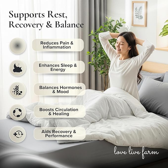Earthing Grounding Sheets Twin Size(Grey) - 400 Thread Count Soft Earthing Sheets w/Cotton, Silver Fiber - Reinforced Grounding Cord for Conductivity – Ideal Grounding Bed Sheets for Better Sleep