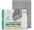 My Heating Pad Deluxe Microwavable Heating Pad for Back, Neck, Shoulder and Cramps - Deluxe Unscented Heat Pack - Chilled or Heated Pad Therapy - 2 Pack