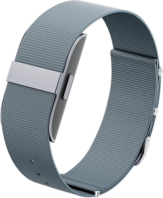 Nylon Replacement Strap Compatible with Hume Band - Breathable & Sweatproof Sport Loop for Hume Health Band - Metal Buckle & Loop Closure for Secure - Adjustable Wristband Strap for Fitness Tracker