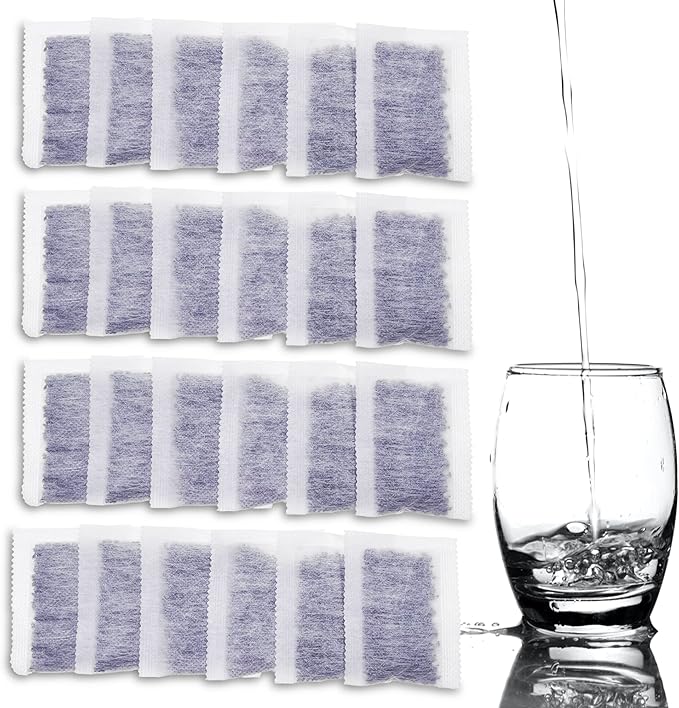 Xcivi Replacement Activated Charcoal Distiller Filters Compatible with Megahome and Other Countertop Water Distiller (24)