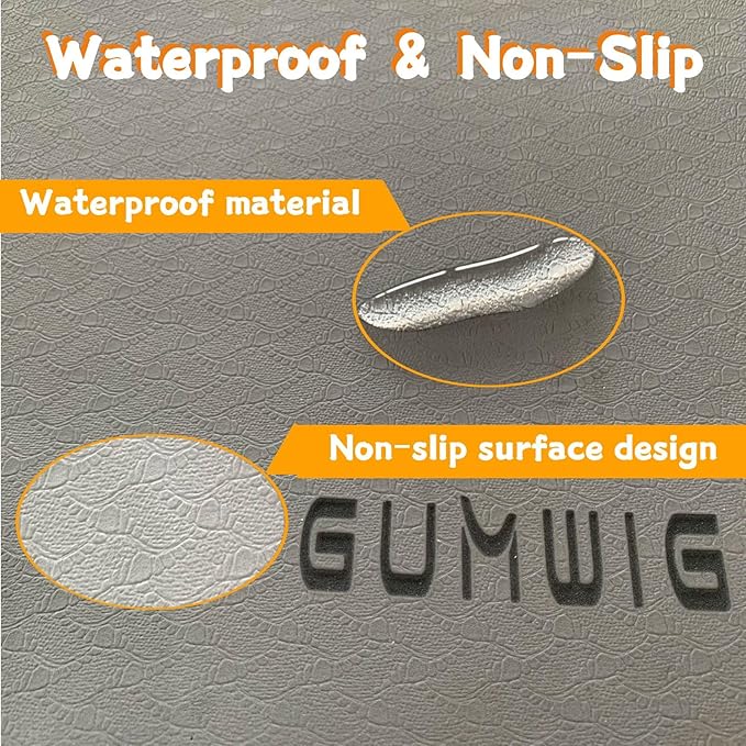 Under Desk Elliptical Equipment Mat, Electric Leg Foot Exerciser Machine Mat while Sitting for Seniors, Anti-slip and Lightweight Ellipse Rubber Matt to Protect Concrete, Hardwood Floors,Carpet