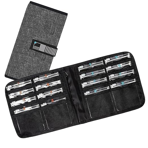 Lewis N. Clark Travel Pill Organizer, Portable Pill Case, Daily Pill Box to Hold Vitamins, Medication, Prescriptions, Or Medicine Storage for Pocket Purse