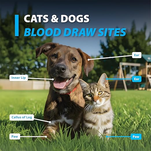 Easy Touch Pet Glucose Test Strips for Dogs & Cats (50 Count)