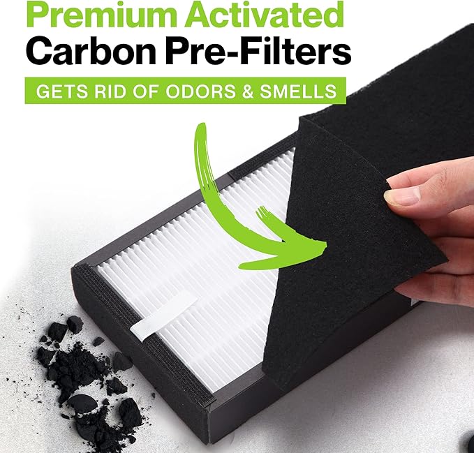 Durabasics HEPA Filters Compatible with Alen T500-2 Pack Replacement Filter