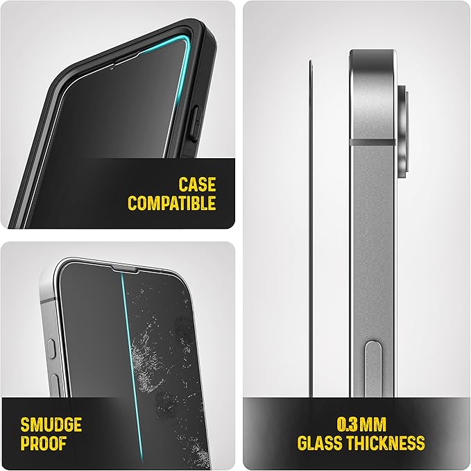 magglass for iPhone 17e Privacy Screen Protector, (2026) Anti-Spy Tinted Tempered Glass (Easy Applicator Included)
