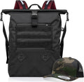 Xtreme Sight Line ~ AQUA RT Large Water-Proof Faraday Backpack/Woodland Camo Hat Combo ~ Tracking/Hacking Defense ~ Red