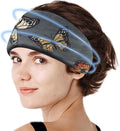 Crimmy Migraine Headache Relief Cap, Cooling Gel Headband Neck Wrap Hat Mask, Soothing Ice Pack Head Face Cold Compress for Tension Stress & Hangover