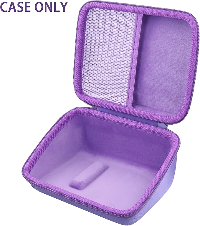 co2CREA Hard Case for Omron 3 Series Omron M2 Classic Upper Arm Blood Pressure Monitor BP7100 BP710N HEM-7120 Hem-7121 HEM-7124, Portable Travel Case Replacement, Purple