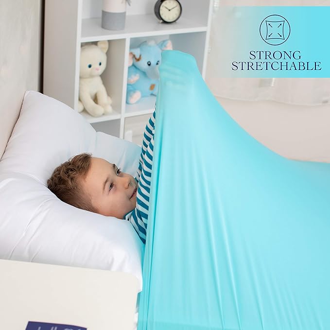 Sensory Compression Blanket | Spandex Bed Sheet for Kids & Adults | Deep Relaxing Feeling, Release Oxytocin | Helps With: SPD, Anxiety, ADHD, Autism and More | Breathable & Stretchable | Queen Size