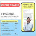 A1C Home Test Kit and Cholesterol Testing Kit | 9 Vital Biomarkers for Diabetes and Heart Health | HbA1c, Glucose, HDL, LDL, VLDL, Triglycerides | Lipids and Blood Sugar Testing Kit