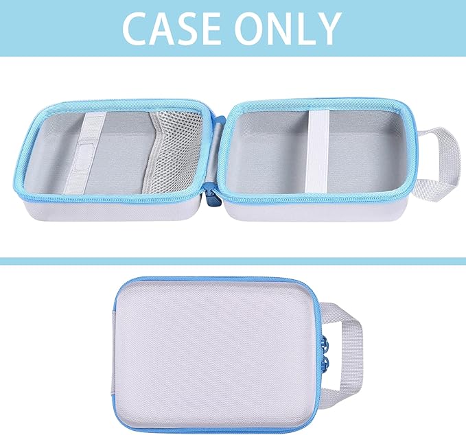 Aenllosi Hard Storage Case Replacement for iHealth Track Smart Upper Arm Blood Pressure Monitor,Holder for Batteries & Fingertip Oximeter(Case Only)