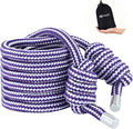 Flow Rope Weighted Fitness Jump Rope for Women Men Workout, Adjustable 1.44lb Heavy Rope for Adult Exercise, Mobility & Coordination Training at Home Gym & Outdoors