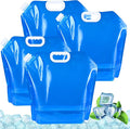 10L Ice Bath Bags Reusable, Cold Plunge Accessories, Portable Bathtub Freezer Bag for Fast Freezing, Large Capacity Leak-Proof Ice Bath at Home, Sport, Camping (4-Pack)