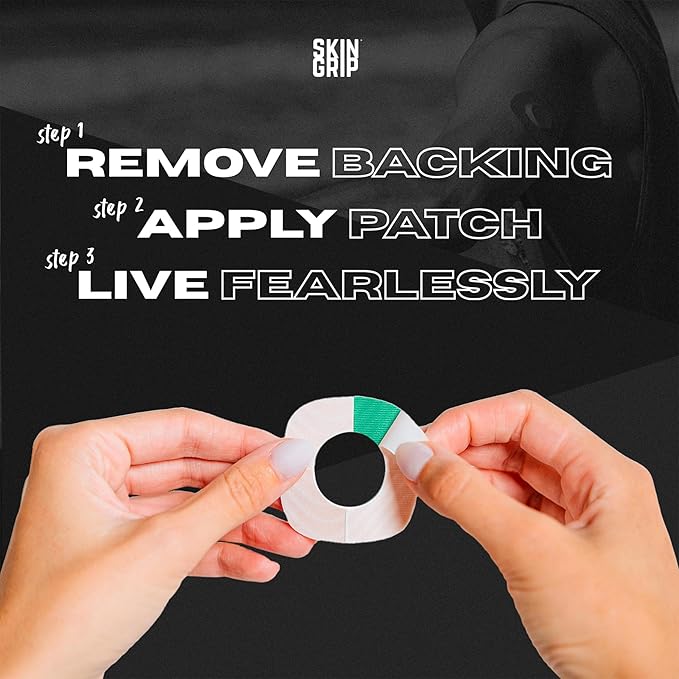 Skin Grip Adhesive Patches Compatible with Dexcom G7 & Stelo CGM with Cutout – Waterproof & Sweatproof Cover for Continuous Glucose Monitor Sensor, Stays Secure for 10-15 Days – 20 Pack,Gemstones Pack