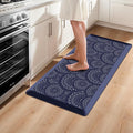 Mattitude 4/5 Inch Kitchen Mat, 20x39in Heavy Duty Ergonomic Comfort Foam Standing Desk Mat, Waterproof Non-Slip Standing Mats and Rugs for Kitchen, Office, Blue