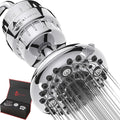 Aqua Earth Filtered Shower Head Gift Edition High Pressure Shower Filter Hard Water Remove Chlorine Harmful Substances Coconut Shell Activated Carbon Reduce Heavy Metals Other Sediments Vitamin C