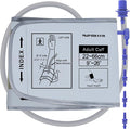 XXXL Blood Pressure Cuff, Adjustable Replacement Extra Large Cuff for 12.6"-26" Big Arms, Compatible with Most BP Monitors（6 Connectors）