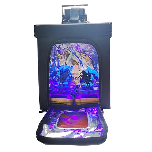 3D Printer Resin Curing Station DIY Curing Enclosure with UV Light UV Lamp Solar Turntable for 405nm UV Resin SLA DLP LCD 3D Printer Solidify Model