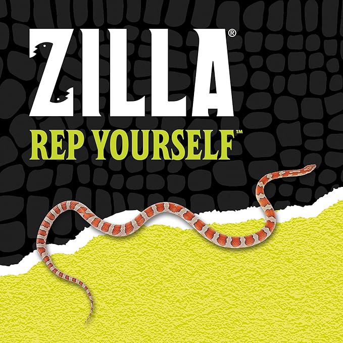 Zilla Heat Mat, Terrarium Heater for Reptiles, Snakes (Ball Pythons, Corn Snakes), Leopard Geckos, Tortoises, Amphibians and Arachnids, Small, Fits 10-20 Gallon, 8 Watt