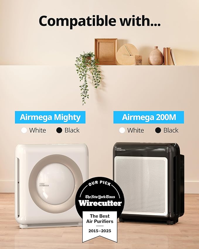 COWAY Airmega AP-1512HH & 200M Filter Replacement Set, HEPA Filter and Pet Filter, AP-1512HH-FP Pet, 3117062