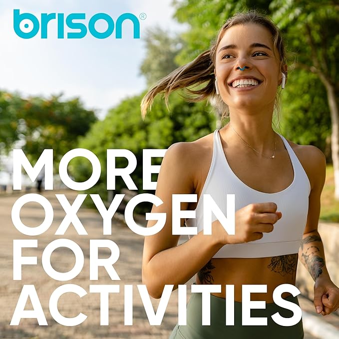 Brison Nasal Dilators for Breathing and Sleeping - 3 Pack Anti Snoring Nose Vents Opener for Better Breathing Sleeping and Activity Improves Airflow - Soft