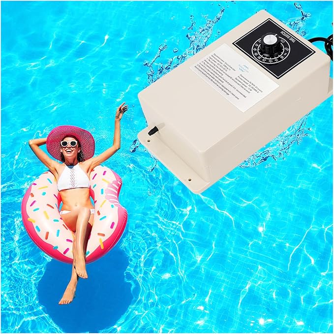 2000mg/H Ozone Generator with Timer, Ozone Generator Water Keep Cold Plunge Clean, Cold Plunge Filter, Ozone Bubbler for Produce, Ozone Generator for Cold Plunge, Ice Bath, Hot Tub,Spa