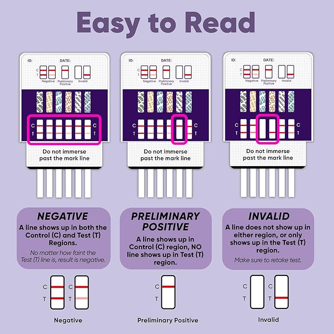 Prime Screen 12 Panel Multi Drug Urine Drug Test Card (AMP,BAR,BZO,COC,mAMP,MDMA,MOP/OPI 300,MTD,OXY,PCP,TCA,THC) - WDOA-7125 [25 Pack]