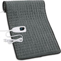 Deepsoon Heating Pad,Electric Heating Pads for Back,Neck,Abdomen,Moist Heating Pad for Shoulder,Knee,Arms,Legs,Dry/Moist Heat & Auto Shut Off,Christmas Gifts for Men and Women,Dark Gray,33x17 Inch