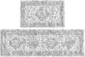 Pauwer Anti Fatigue Kitchen Mat Set of 2 Non Slip Kitchen Mats for Floor Cushioned Kitchen Rugs Comfort Standing Mat Farmhouse Waterproof PVC Foam Kitchen Floor Mat Runner