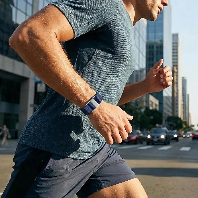 Nylon Loop Compatible with Hume Band Replacement, Breathable Soft Wristband for Hume Health Band