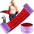 Lifepro Red Light Therapy Belt – Infrared Red Light Therapy for Body, Back Pain and Shoulder - 660nm & 850nm Near Infrared Heating Pad – Adjustable & Portable for Wellness & Relaxation
