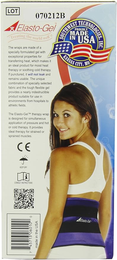 Elasto Gel, Hot/Cold Wrap, 9 X 24,